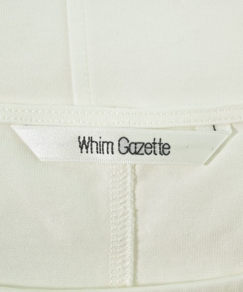 Whim Gazette（ウィムガゼット）Tシャツ・カットソー 白 サイズ:F レディース/2200710321060