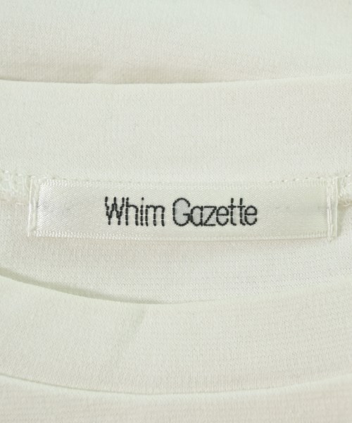 Whim Gazette（ウィムガゼット）Tシャツ・カットソー 白 サイズ:F レディース/2200710321077