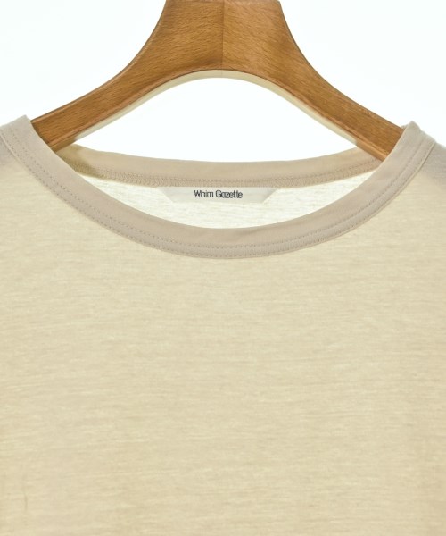 Whim Gazette（ウィムガゼット）Tシャツ・カットソー ベージュ サイズ:F レディース/2200710321114