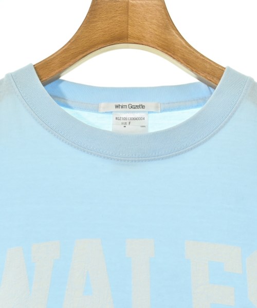 Whim Gazette（ウィムガゼット）Tシャツ・カットソー 青 サイズ:F レディース/2200710321121