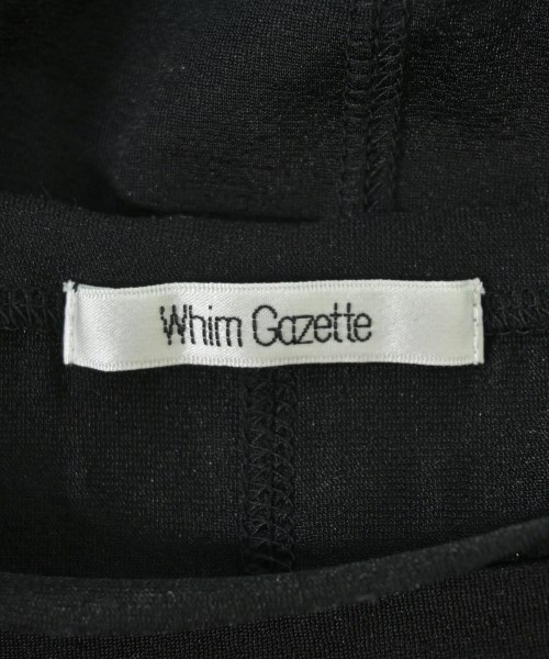 Whim Gazette（ウィムガゼット）Tシャツ・カットソー 黒 サイズ:F レディース/2200710321138