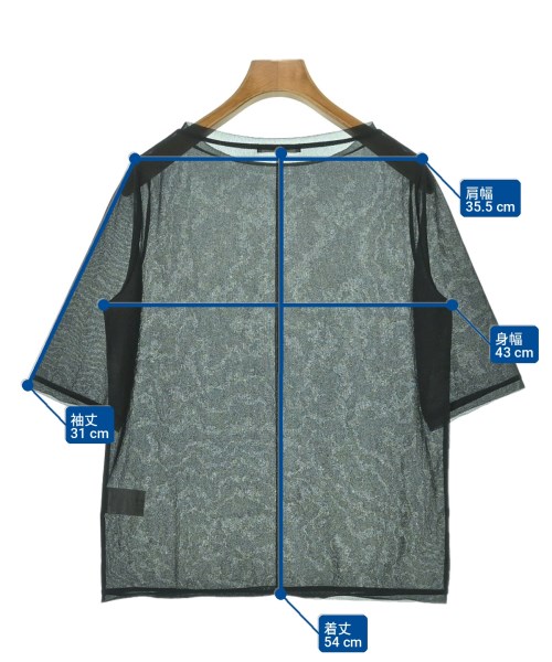 Whim Gazette（ウィムガゼット）Tシャツ・カットソー 黒 サイズ:F レディース/2200710321138
