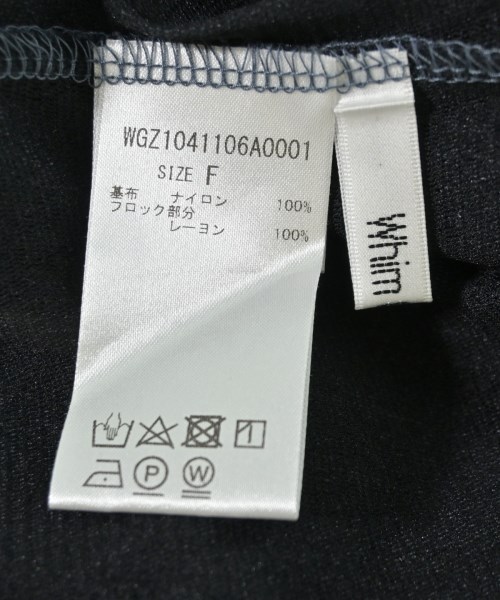 Whim Gazette（ウィムガゼット）Tシャツ・カットソー 紺 サイズ:F レディース/2200710321152