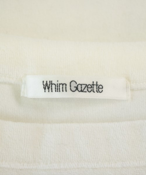 Whim Gazette（ウィムガゼット）Tシャツ・カットソー 白 サイズ:F レディース/2200710321176