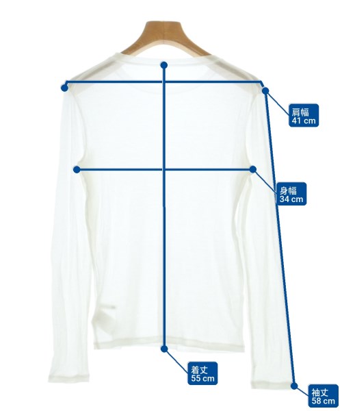 Whim Gazette（ウィムガゼット）Tシャツ・カットソー 白 サイズ:F レディース/2200710321183