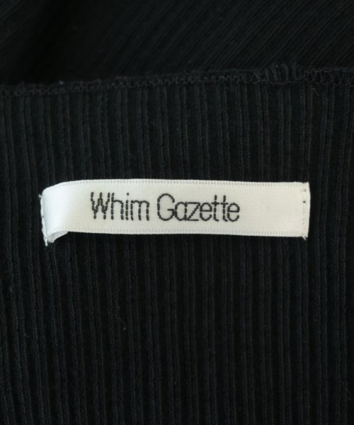 Whim Gazette（ウィムガゼット）ノースリーブ 黒 サイズ:F レディース/2200710321237