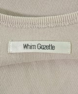 Whim Gazette（ウィムガゼット）タンクトップ ベージュ サイズ:F レディース/2200710321251