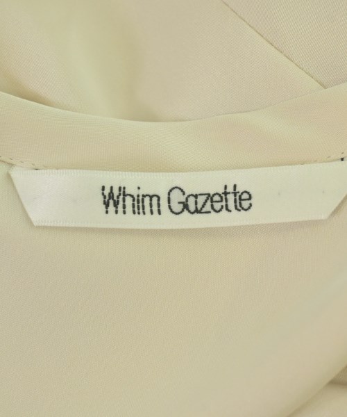 Whim Gazette（ウィムガゼット）ブラウス ベージュ サイズ:F レディース/2200710321473