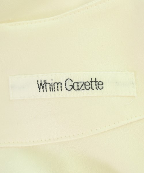 Whim Gazette（ウィムガゼット）ブラウス 白 サイズ:F レディース/2200710321480