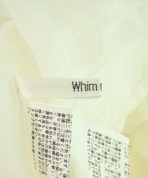 Whim Gazette（ウィムガゼット）カジュアルシャツ 白 サイズ:F レディース/2200710321527