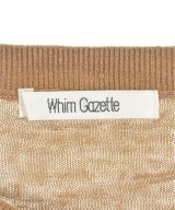 Whim Gazette（ウィムガゼット）ベスト/ノースリーブ 茶 サイズ:F レディース/2200710321534
