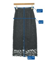 Whim Gazette（ウィムガゼット）ロング・マキシ丈スカート 黒 サイズ:36(S位) レディース/2200710321701