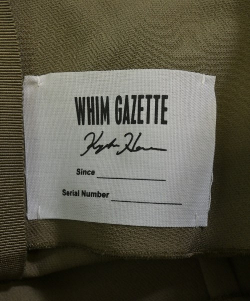 Whim Gazette（ウィムガゼット）ロング・マキシ丈スカート カーキ サイズ:36(S位) レディース/2200712114028