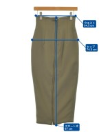 Whim Gazette（ウィムガゼット）ロング・マキシ丈スカート カーキ サイズ:36(S位) レディース/2200712114028