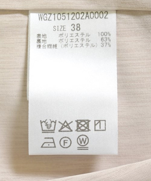 Whim Gazette（ウィムガゼット）スラックス ベージュ サイズ:38(M位) レディース/2200711556034