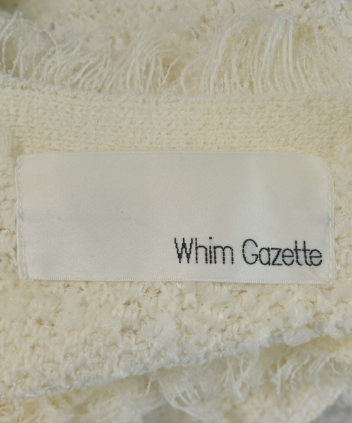 Whim Gazette（ウィムガゼット）ジャケット 白 サイズ:F レディース/2200712472012