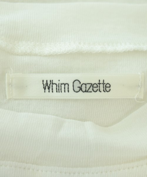 Whim Gazette（ウィムガゼット）ノースリーブ 白 サイズ:F レディース/2200713497229