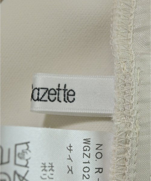 Whim Gazette（ウィムガゼット）スラックス 白 サイズ:36(S位) レディース/2200716140047