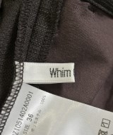 Whim Gazette（ウィムガゼット）スラックス 茶 サイズ:36(S位) レディース/2200711120051