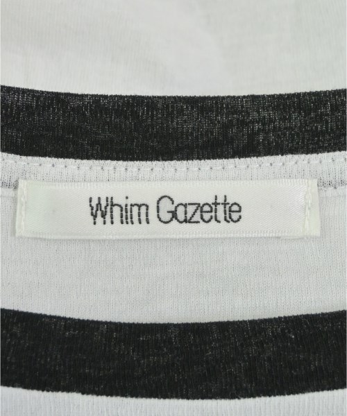 Whim Gazette（ウィムガゼット）Tシャツ・カットソー 白 サイズ:F レディース/2200628996091