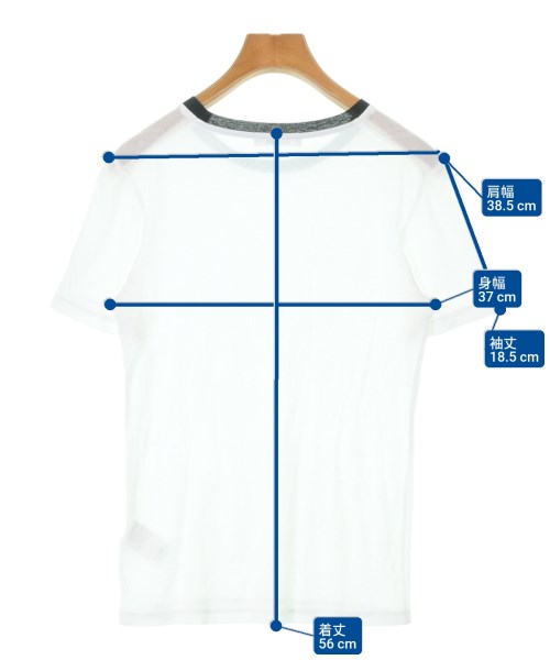 Whim Gazette（ウィムガゼット）Tシャツ・カットソー 白 サイズ:F レディース/2200628996091