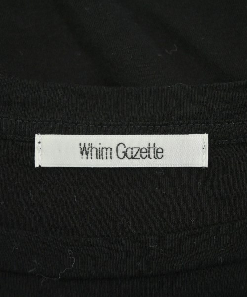 Whim Gazette（ウィムガゼット）Tシャツ・カットソー 黒 サイズ:F レディース/2200628996114