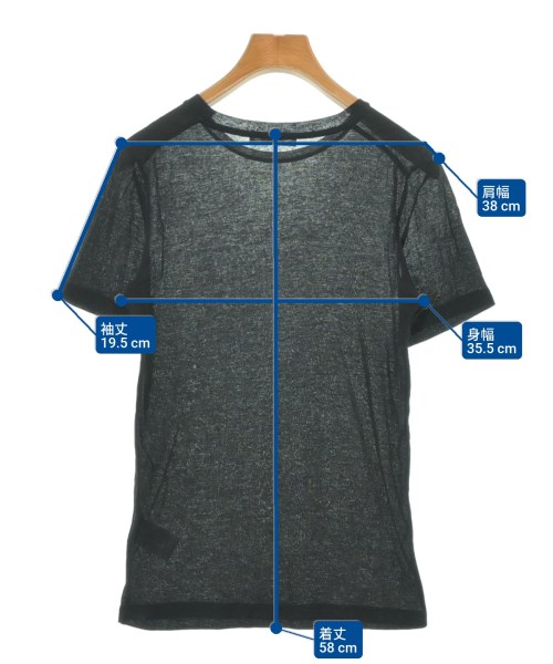 Whim Gazette（ウィムガゼット）Tシャツ・カットソー 黒 サイズ:F レディース/2200628996114