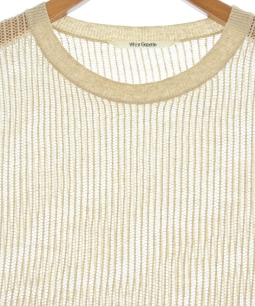 Whim Gazette（ウィムガゼット）ニット・セーター ベージュ サイズ:F レディース/2200645263084