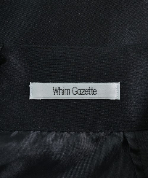 Whim Gazette（ウィムガゼット）ロング・マキシ丈スカート 黒 サイズ:36(S位) レディース/2200635647122