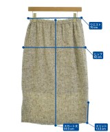 Whim Gazette（ウィムガゼット）ロング・マキシ丈スカート ベージュ サイズ:F レディース/2200645708035