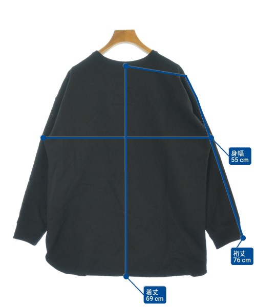 Whim Gazette（ウィムガゼット）カジュアルシャツ 黒 サイズ:36(S位) レディース/2200636754102