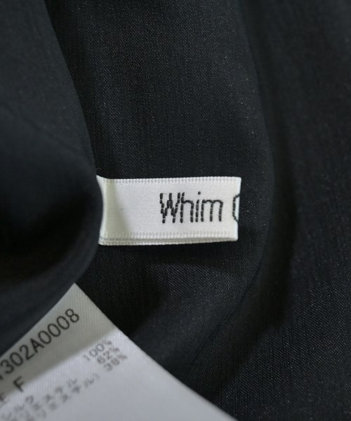 Whim Gazette（ウィムガゼット）スラックス 黒 サイズ:F レディース/2200645166064