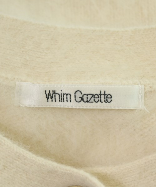 Whim Gazette（ウィムガゼット）カーディガン 白 サイズ:F レディース/2200637203050