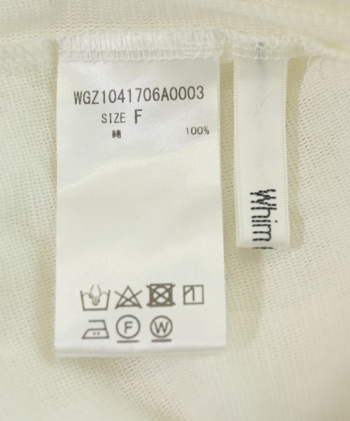 Whim Gazette（ウィムガゼット）ニット・セーター 白 サイズ:F レディース/2200637203074