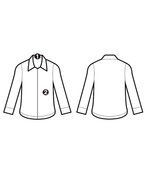 Whim Gazette（ウィムガゼット）カジュアルシャツ 白 サイズ:F レディース/2200645869026