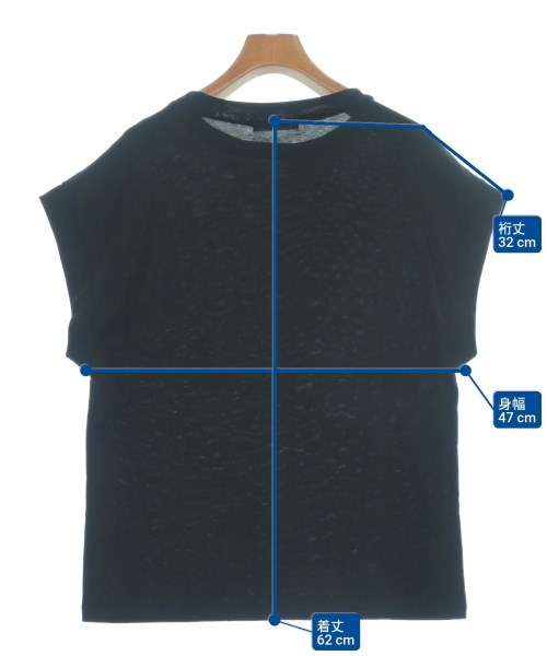 Whim Gazette（ウィムガゼット）Tシャツ・カットソー 黒 サイズ:F レディース/2200640064051