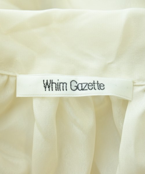 Whim Gazette（ウィムガゼット）ブラウス 白 サイズ:F レディース/2200638046359
