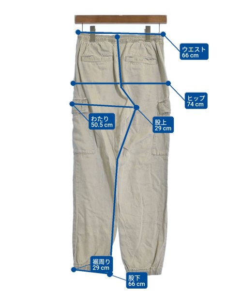 Whim Gazette（ウィムガゼット）カーゴパンツ ベージュ サイズ:38(M位) レディース/2200640607012