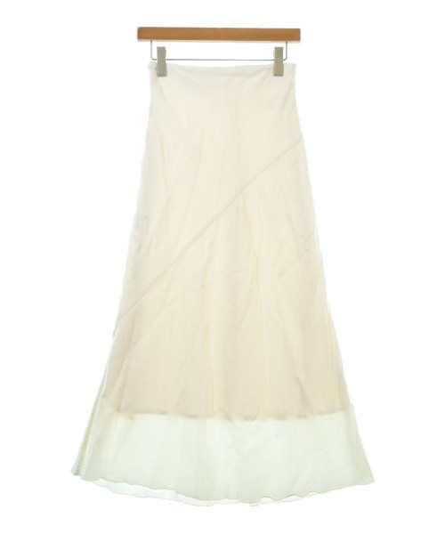 Whim Gazette（ウィムガゼット）ロング・マキシ丈スカート 白 サイズ:38(M位) レディース/2200640607036