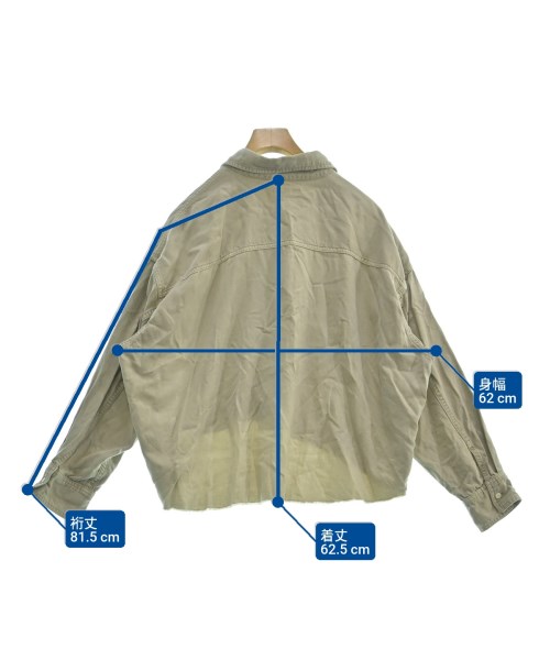 Whim Gazette（ウィムガゼット）カジュアルシャツ グレー サイズ:F レディース/2200640607050