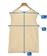 Whim Gazette（ウィムガゼット）ノースリーブ ベージュ サイズ:F レディース/2200645686029