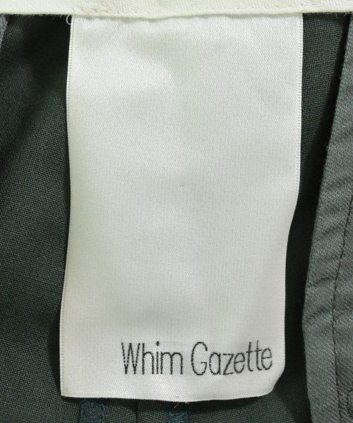 Whim Gazette（ウィムガゼット）スラックス 緑 サイズ:38(M位) レディース/2200646542027