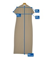 Whim Gazette（ウィムガゼット）ワンピース ベージュ サイズ:F レディース/2200646542041