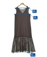 Whim Gazette（ウィムガゼット）ワンピース 茶 サイズ:F レディース/2200646542058