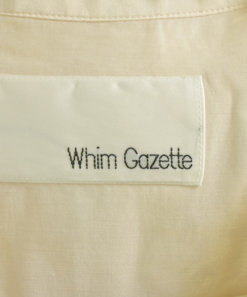 Whim Gazette（ウィムガゼット）ブラウス ベージュ サイズ:F レディース/2200650117037