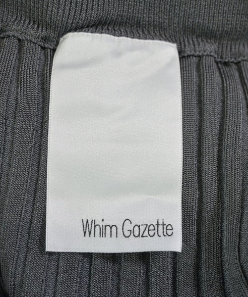 Whim Gazette（ウィムガゼット）ロング・マキシ丈スカート グレー サイズ:F レディース/2200640410056