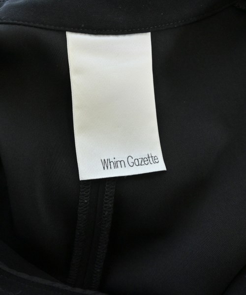 Whim Gazette（ウィムガゼット）オールインワン/サロペット 黒 サイズ:F レディース/2200646451077