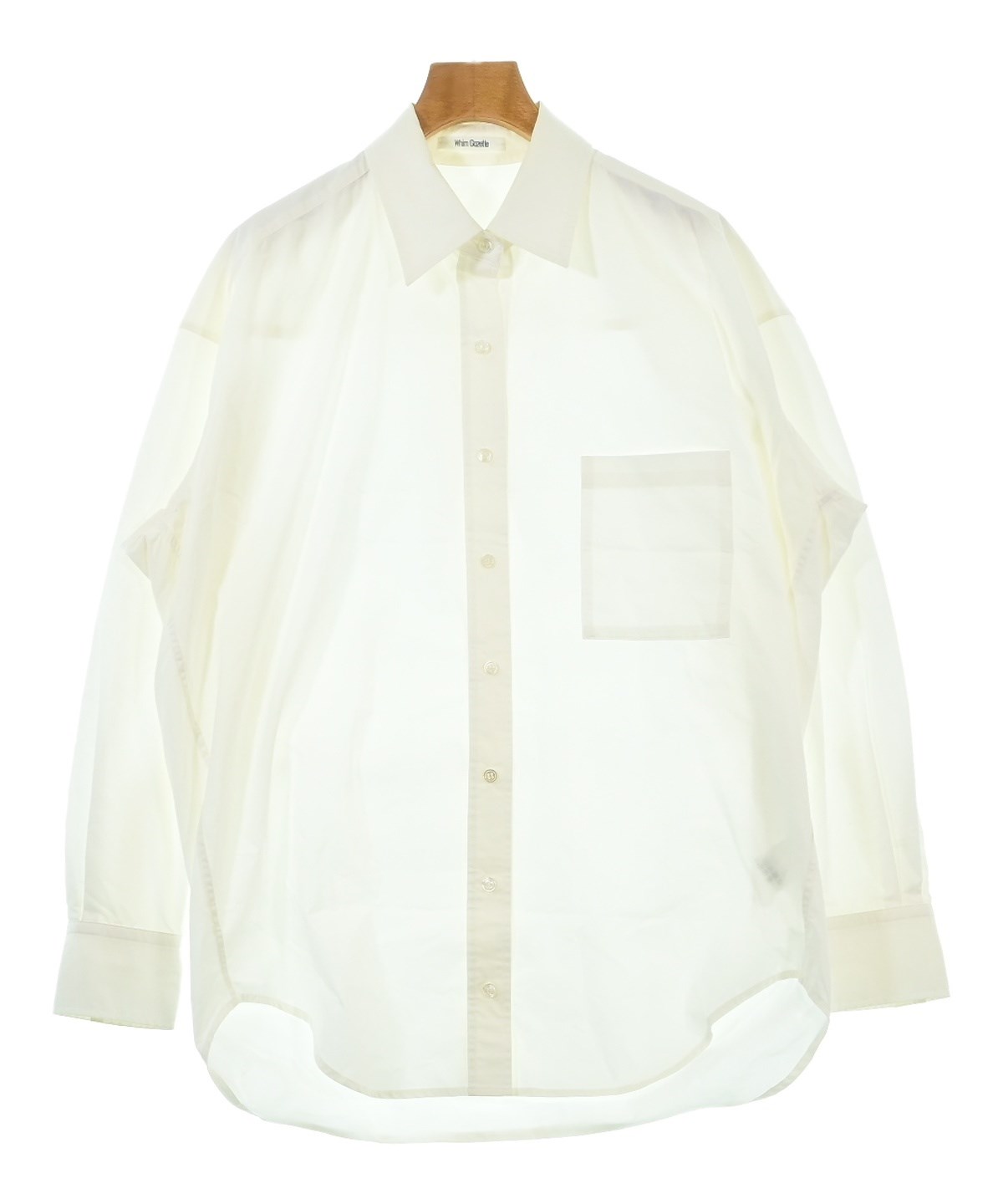 Whim Gazette（ウィムガゼット）ブラウス 白 サイズ:F レディース