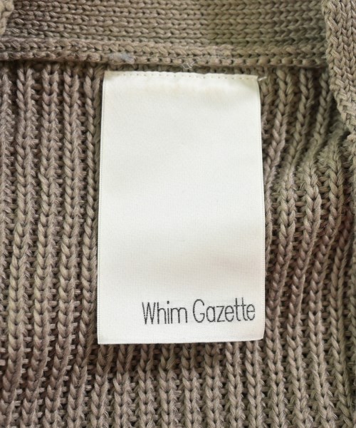 Whim Gazette（ウィムガゼット）カーディガン グレー サイズ:F レディース/2200642996091