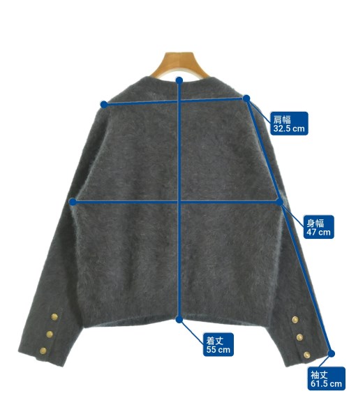 Whim Gazette（ウィムガゼット）カーディガン グレー サイズ:F レディース/2200642996121